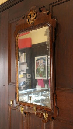 Circa 1730-50 George II Period English Girondole Mirror