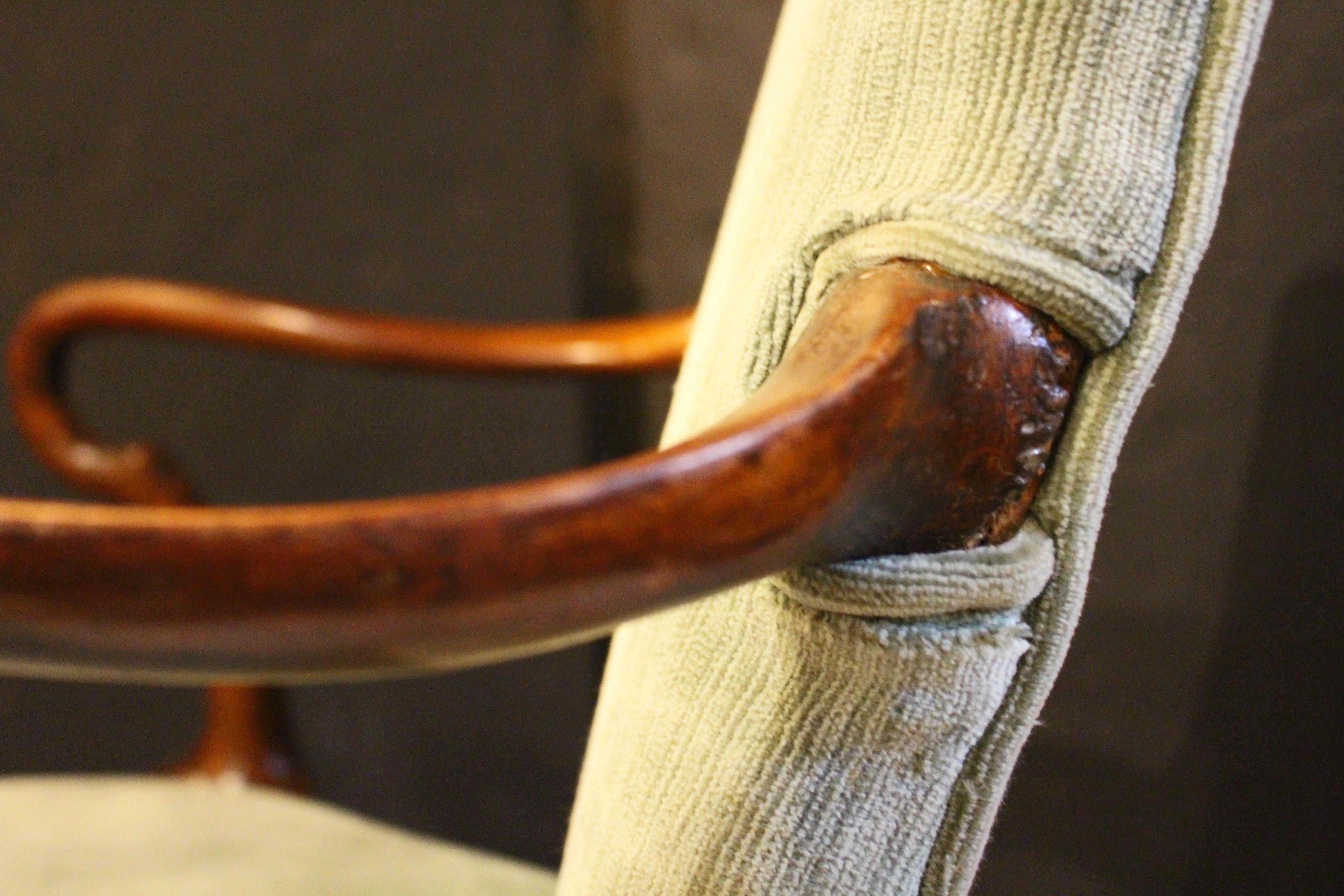 CIRCA 1735-50 Sedia a bracci Shepherd's Crook di Giorgio II in vendita 5