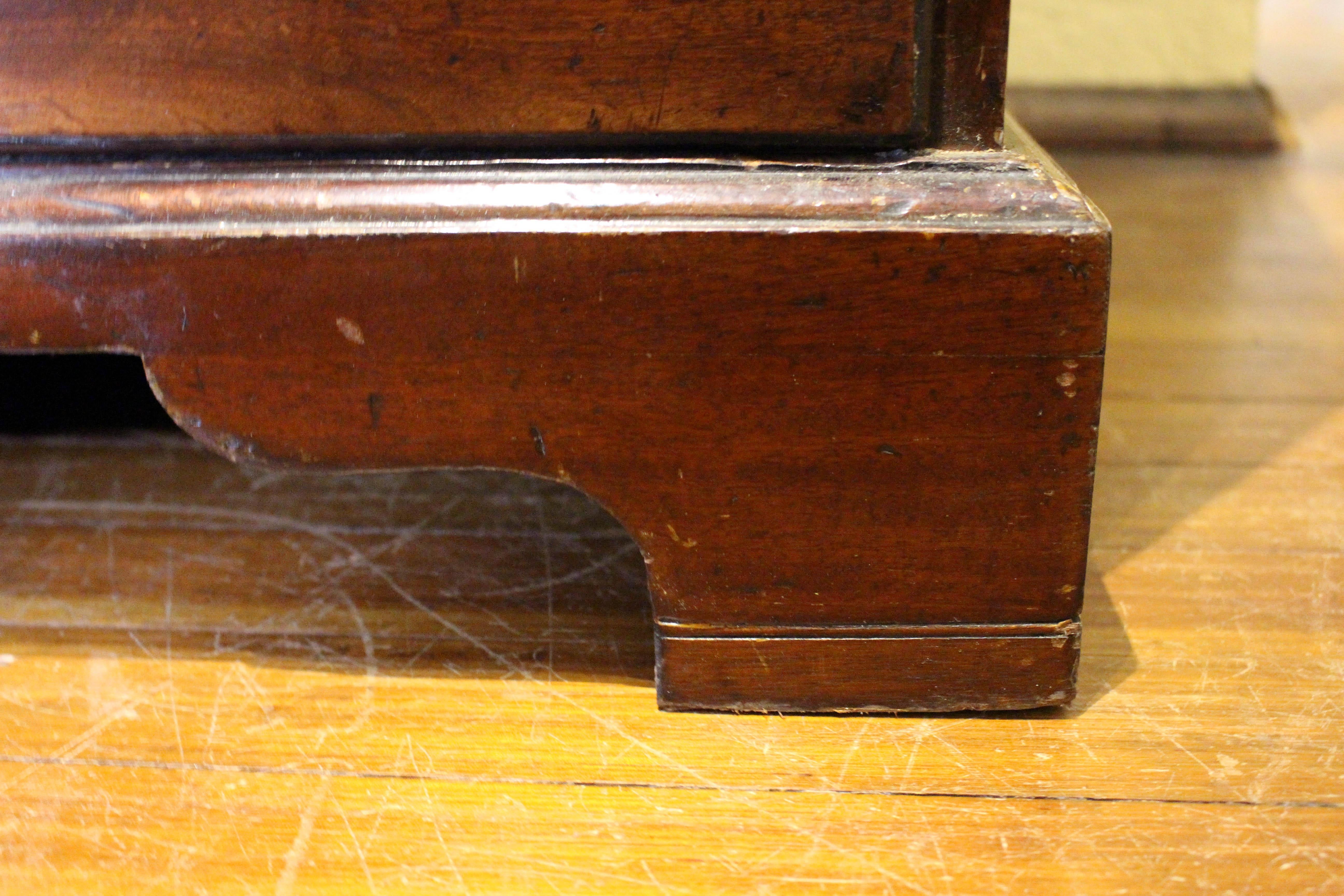Circa 1750 Early George III Period Slant Front Bureau Desk For Sale 1