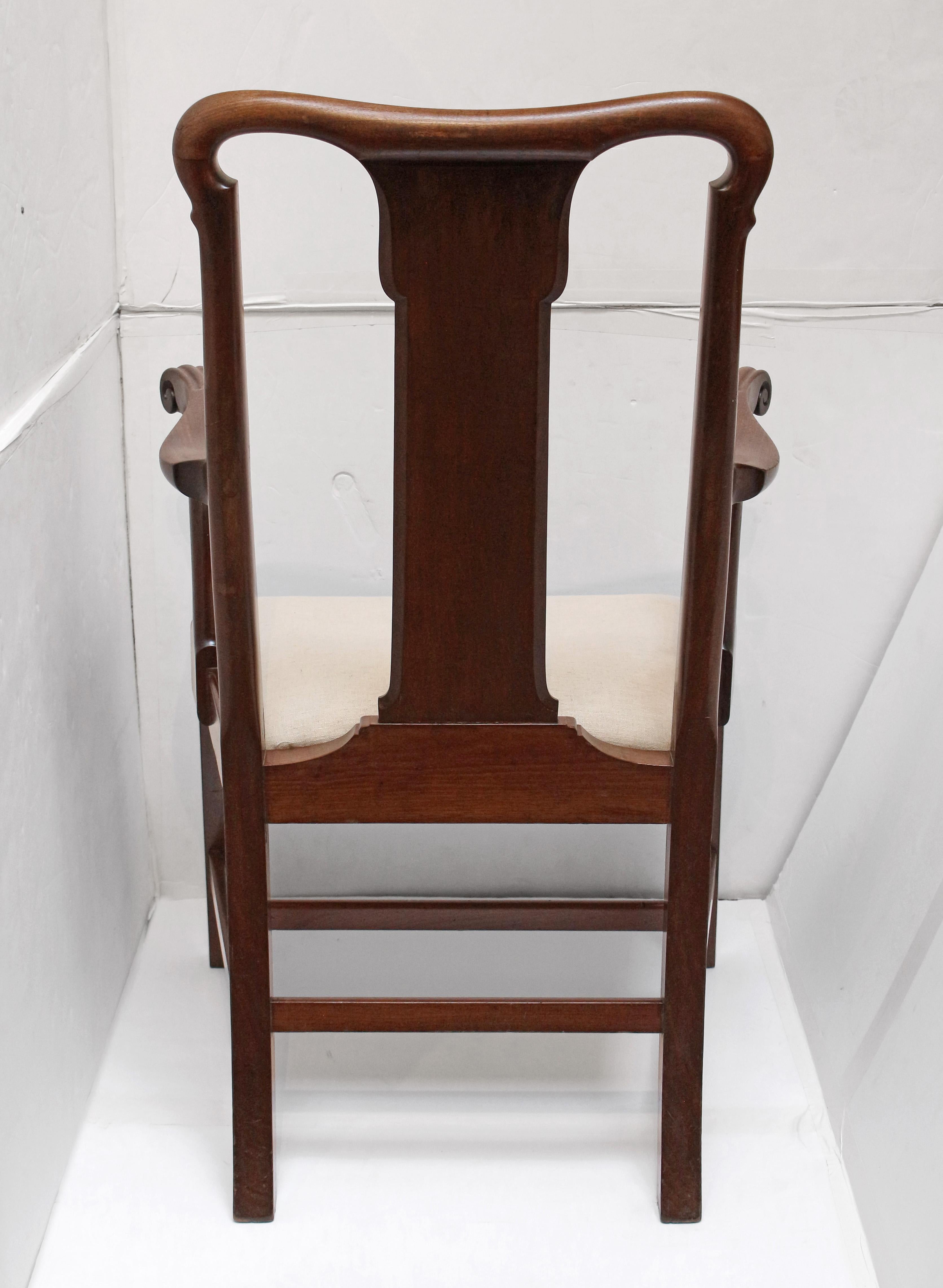 British Circa 1750 George II Irish Arm Chair
