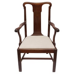 Antique Circa 1750 George II Irish Arm Chair