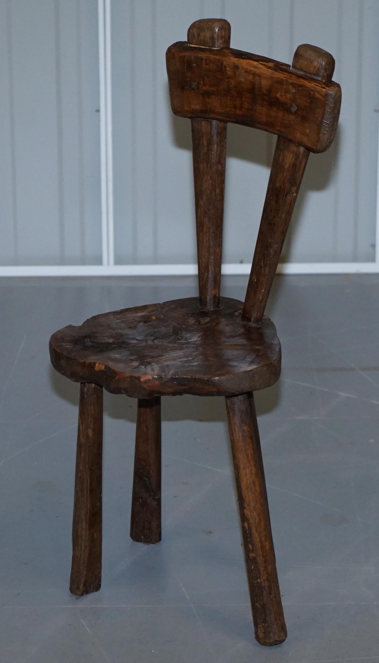 milking chair with back