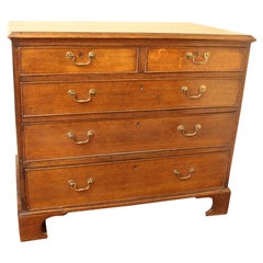 Circa 1760, English George III Chest of Drawers