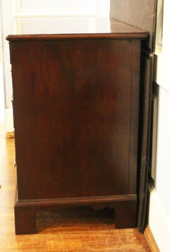 Circa 1760 English George III Period 5-Drawer Chest of Drawers