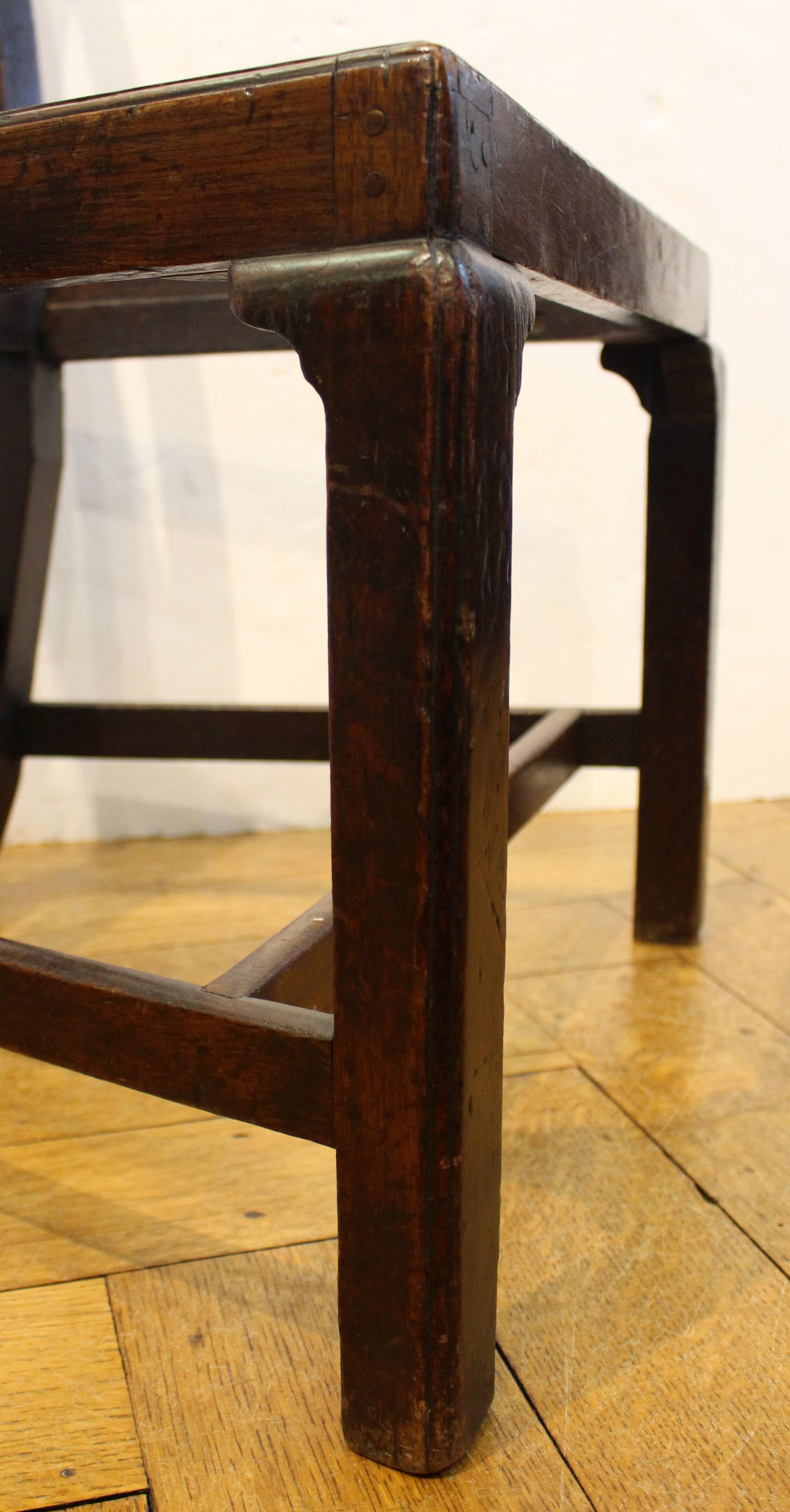 Mid-18th Century Circa 1760 English George III Side Chair For Sale