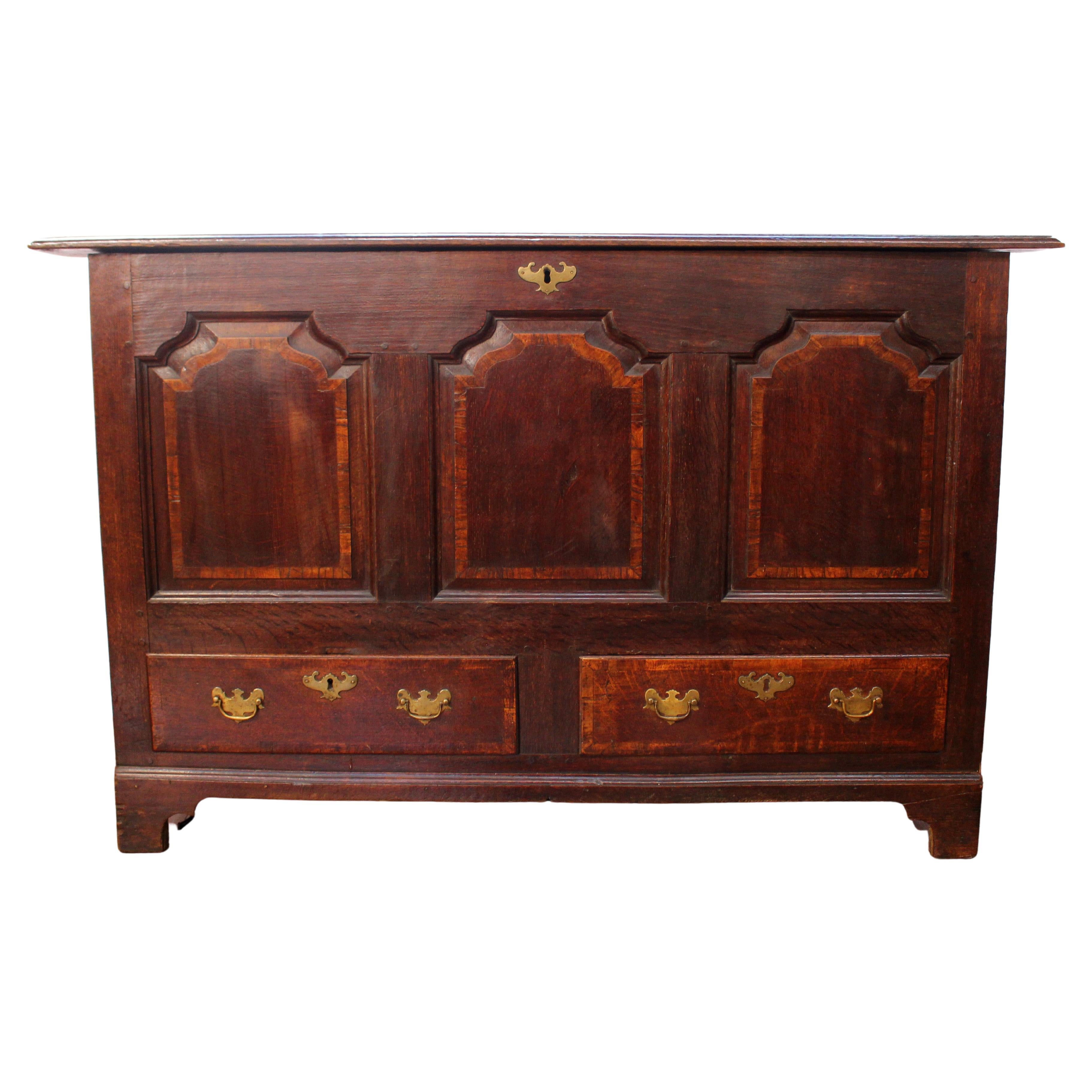 Circa 1760, English Mule Chest For Sale