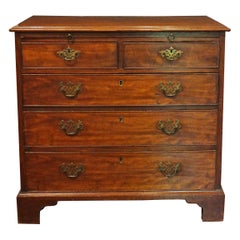 Circa 1765 English Georgian Period Bachelor's Chest of Drawers