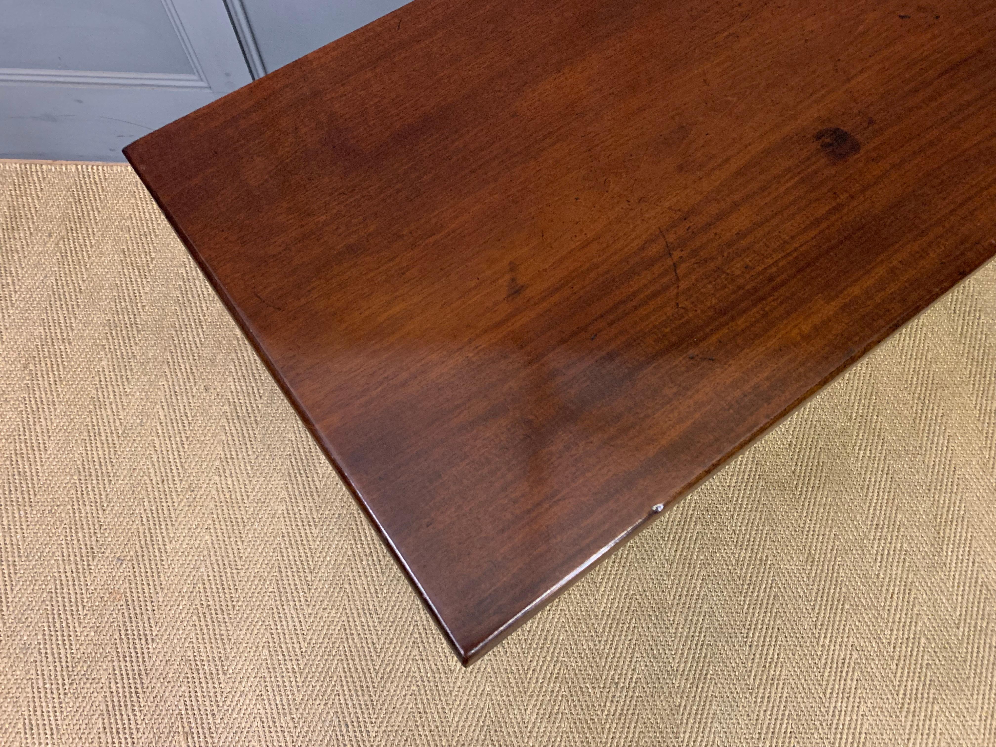 Circa 1765 English Georgian Period Triple-Fold Games & Tea Table For Sale 1