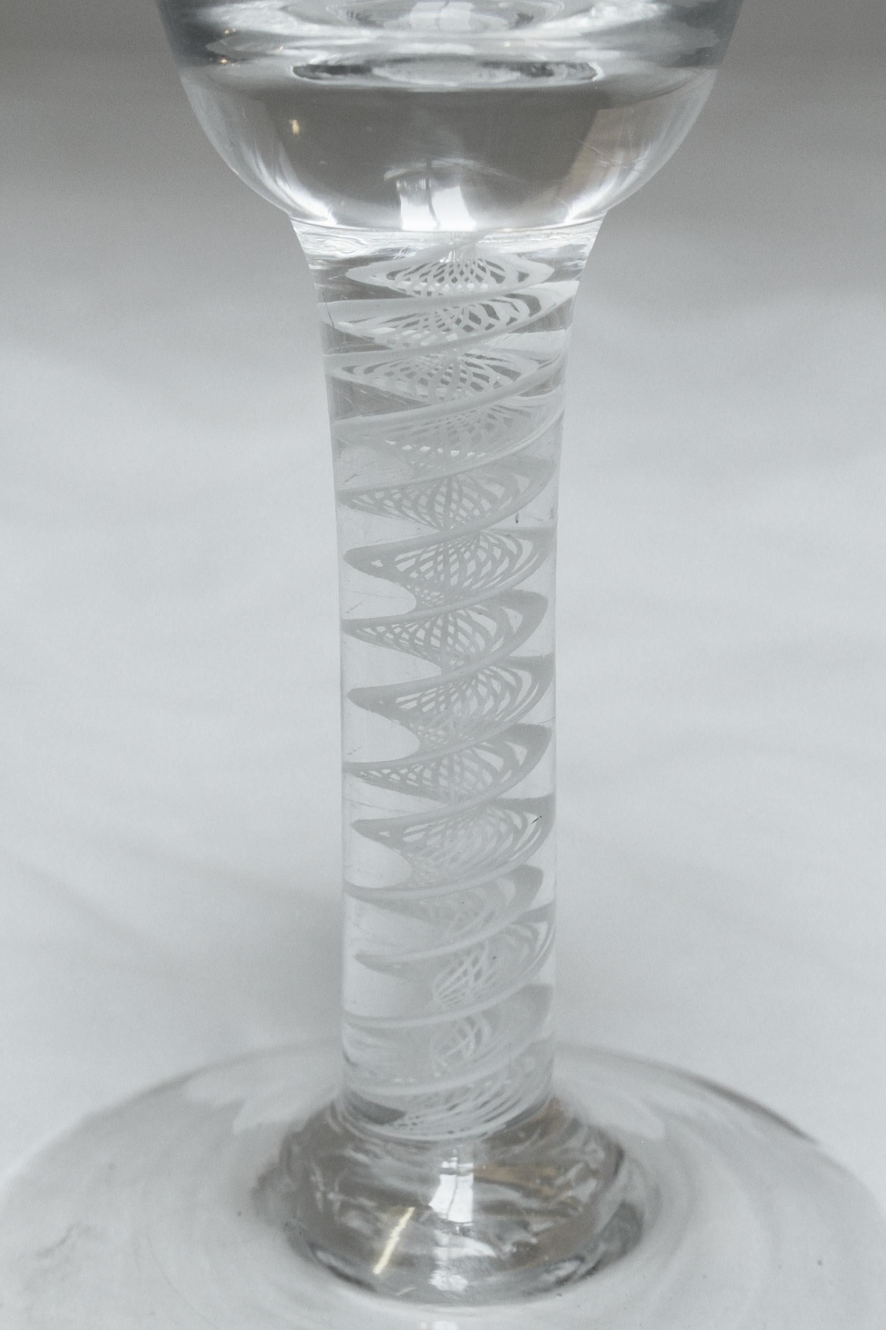 Georgian Circa 1765 English Toastmaster's Wine Glass For Sale