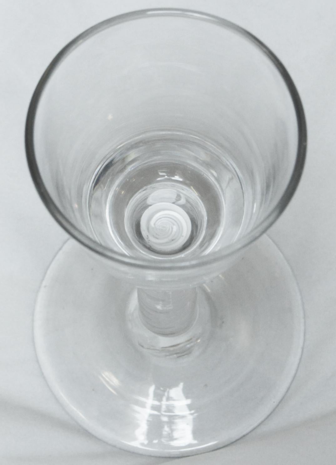Circa 1765 English Toastmaster's Wine Glass For Sale 1