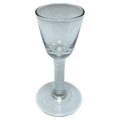 Antique Circa 1765 English Toastmaster's Wine Glass