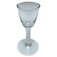 Verre de toastmaster anglais vers 1765