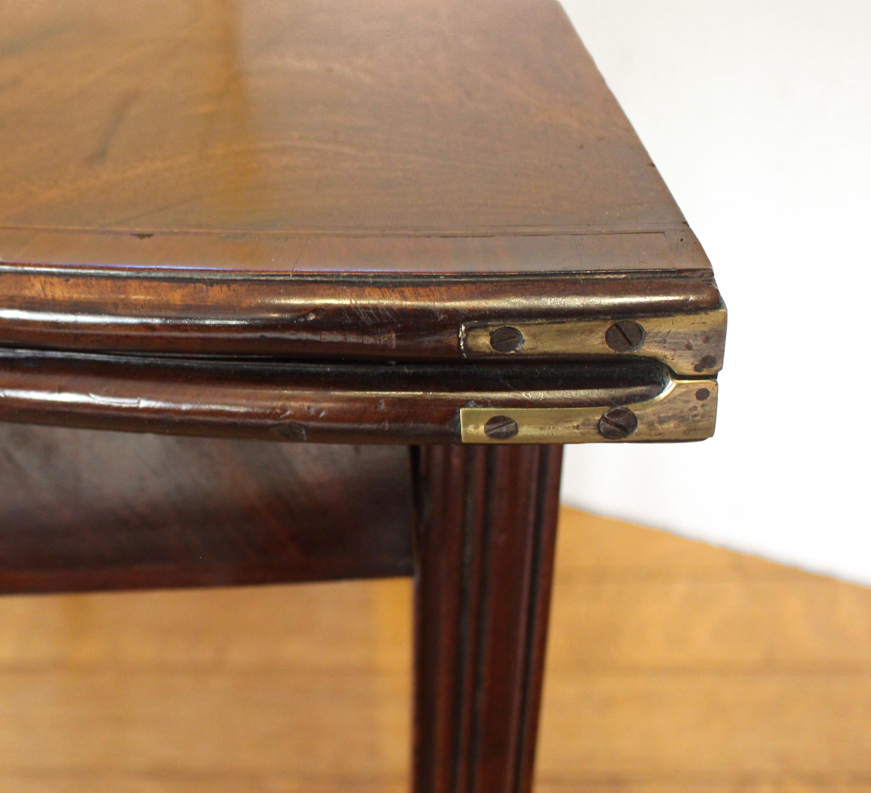 Mid-18th Century Circa 1765 George III Period English Games Table For Sale