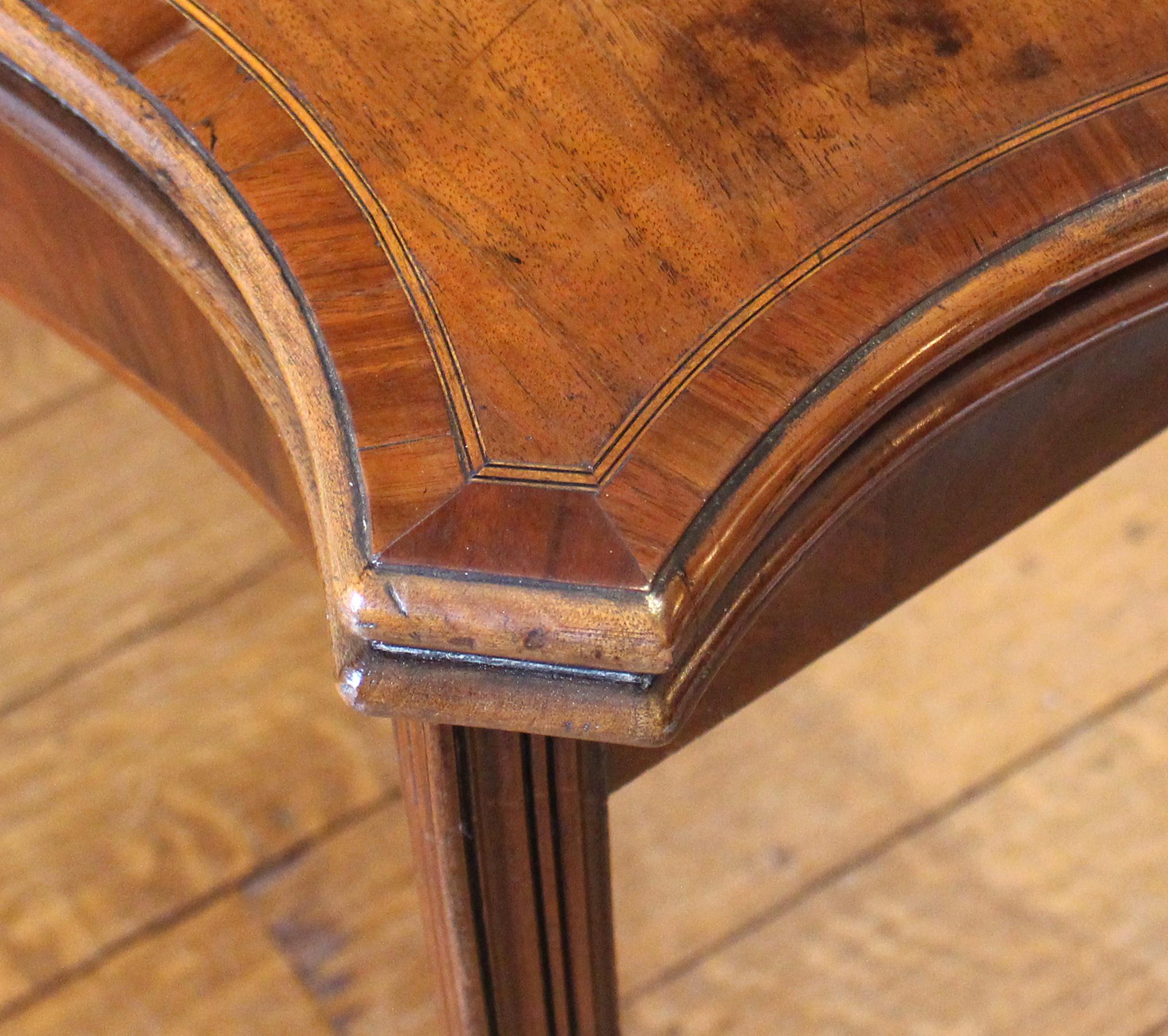 Circa 1765 George III Period English Games Table For Sale 3