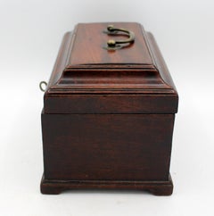 Circa 1765 George III Period Tea Caddy Box, English