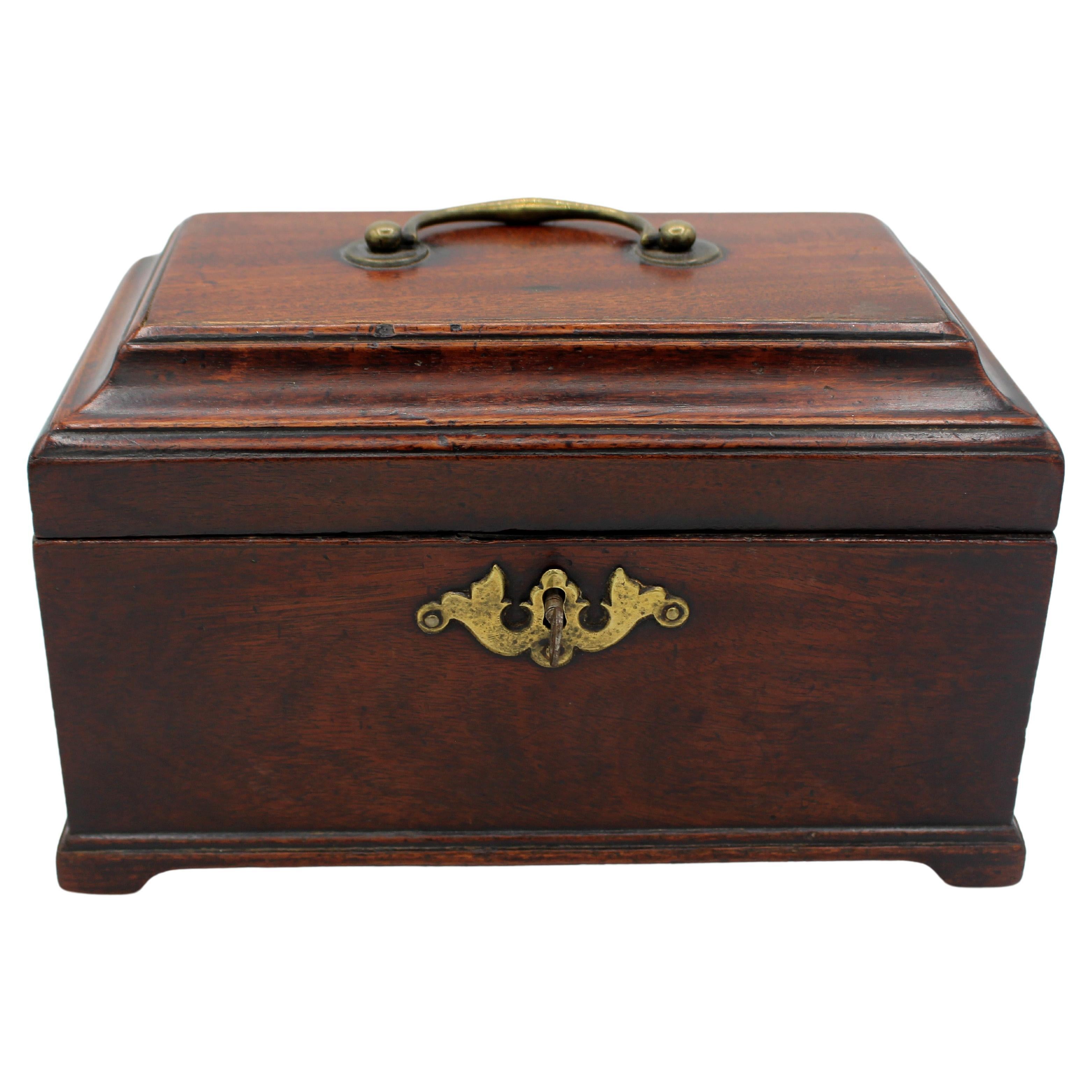 Circa 1765 George III Period Tea Caddy Box, English