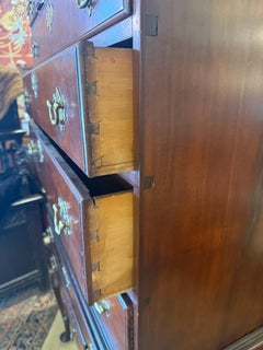 Circa 1765 Mahogany Boston Queen Anne Highboy