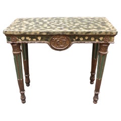 Italian Painted 
Gilt Console Table, circa 1770