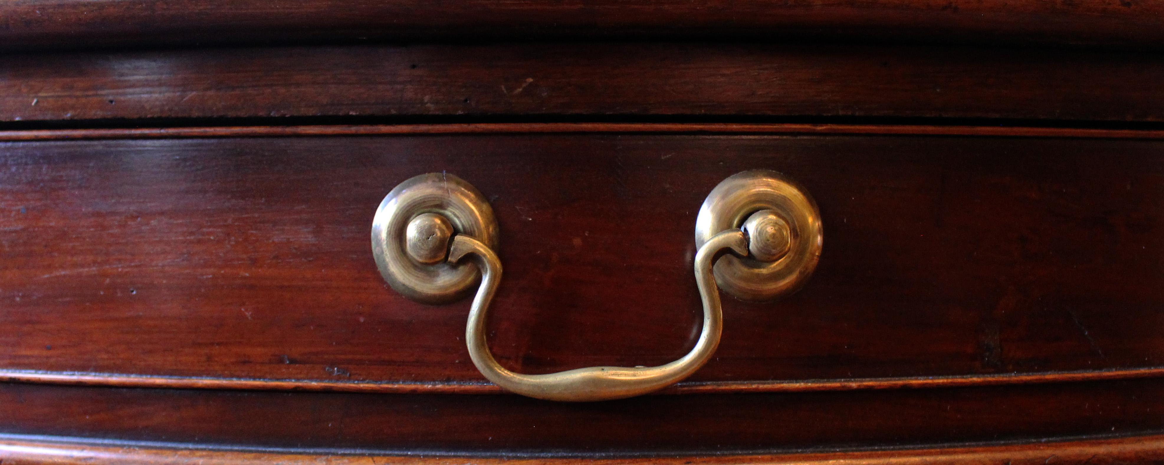 Late 18th Century Circa 1770, Neoclassical Demilune Console Table