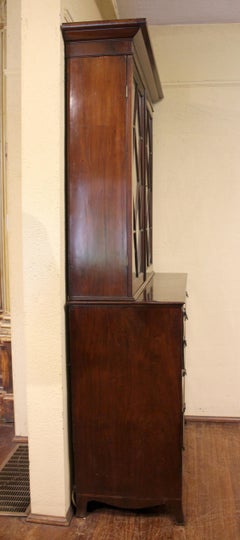 Circa 1780-1800 Georgian Secretaire Bookcase