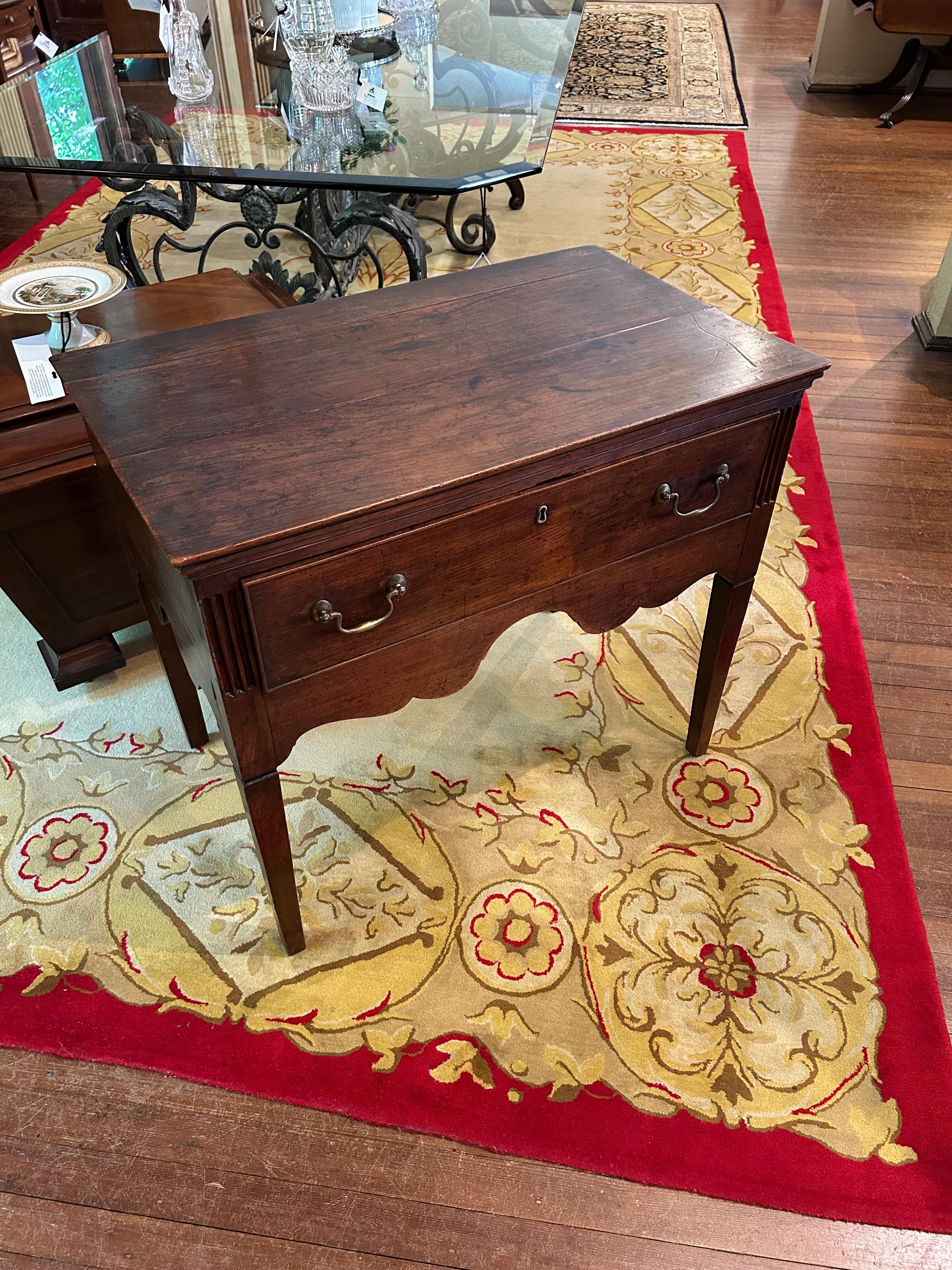 Circa 1780 Country Anglo-French Lowboy or Side Table For Sale 4