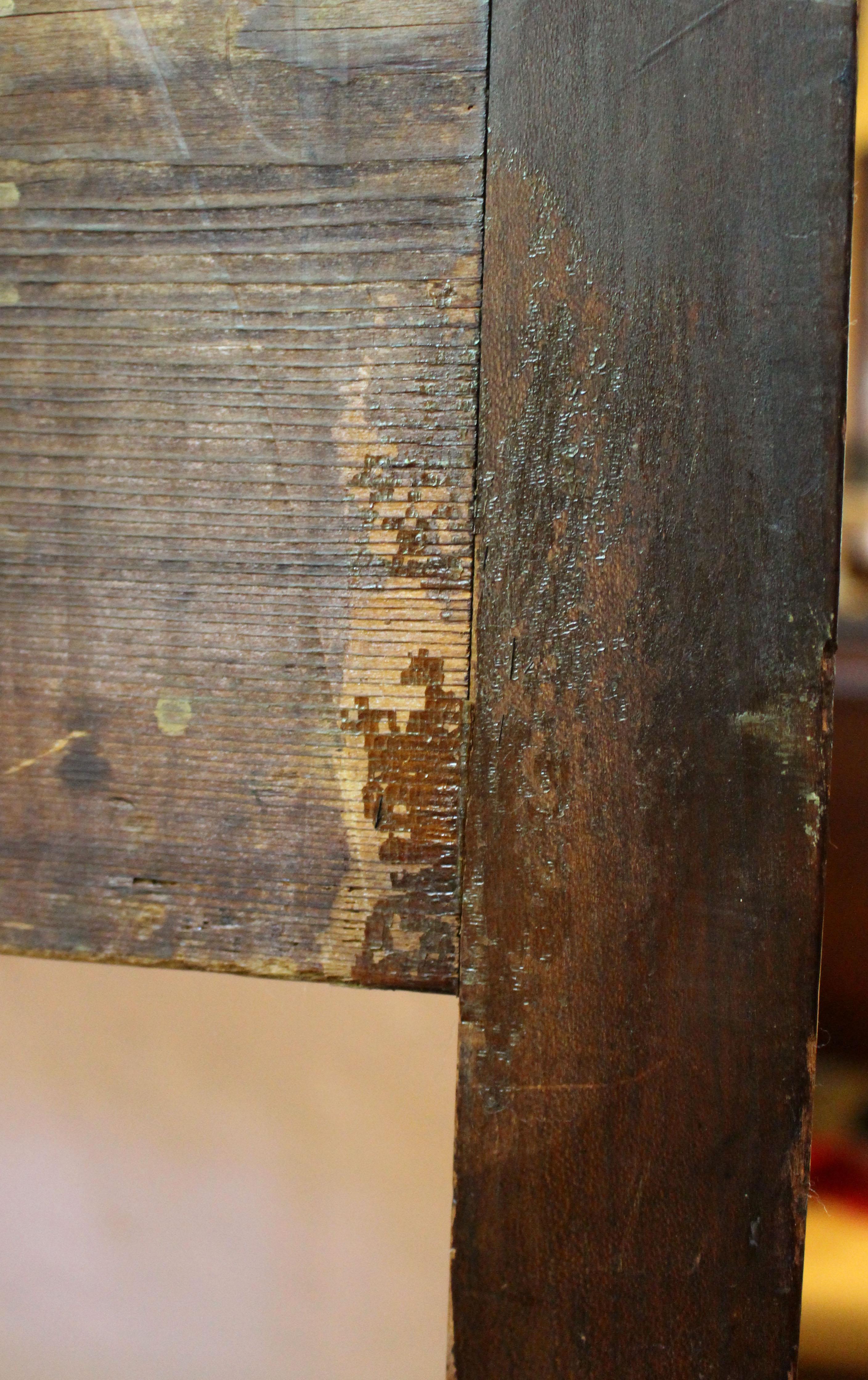 Circa 1780 Country Anglo-French Lowboy or Side Table For Sale 1