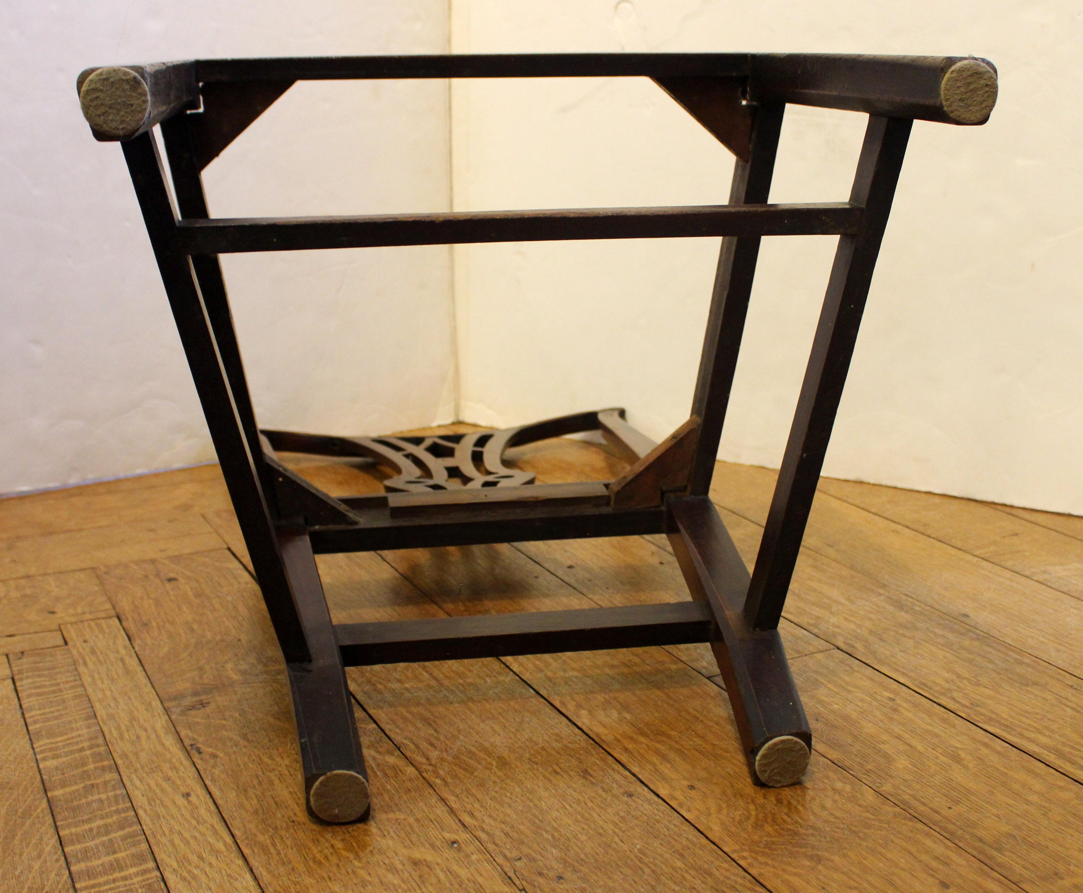 Circa 1780 English George III Carved & Inlaid Side Chair For Sale 2