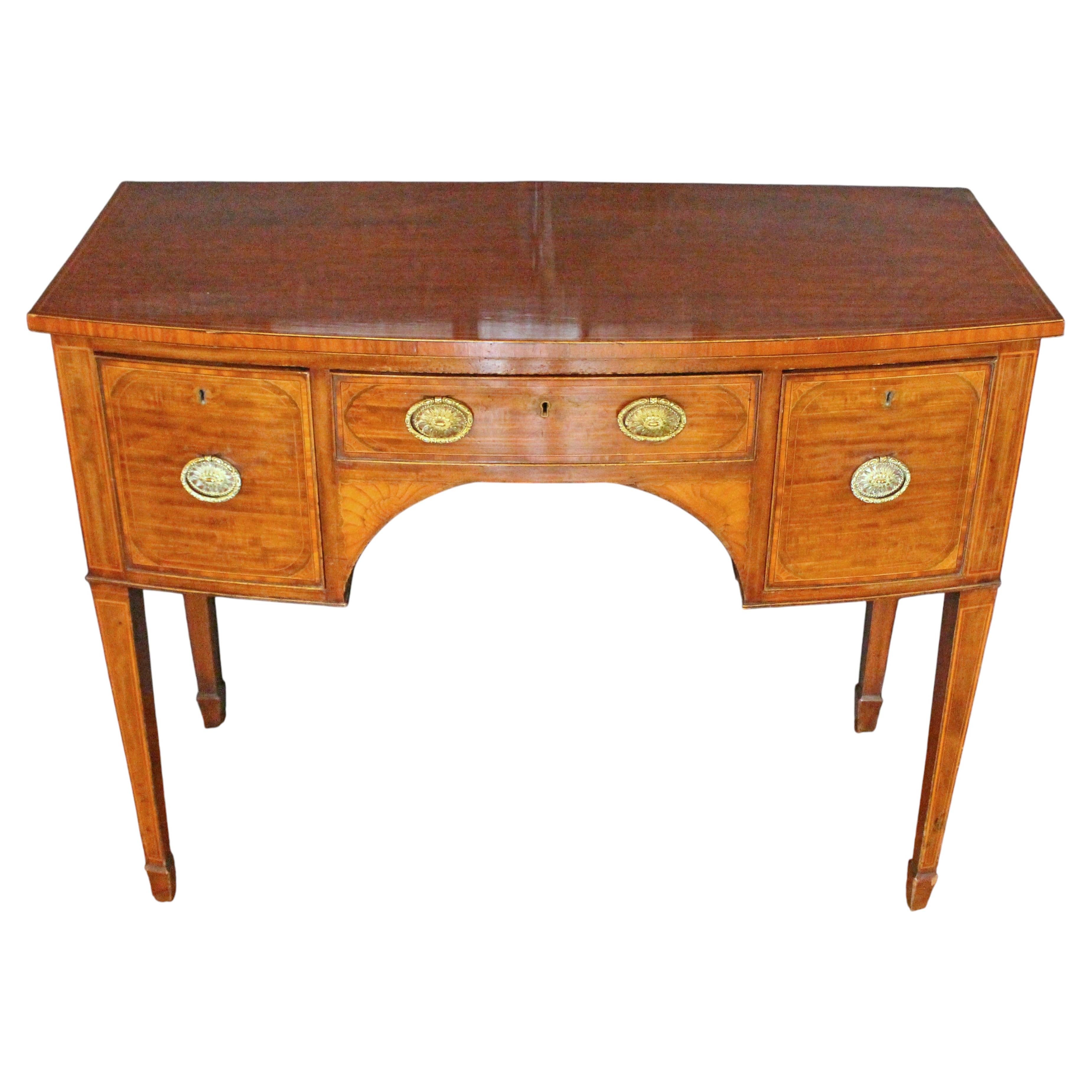 Circa 1780 George III Brandy Board or Small Sideboard