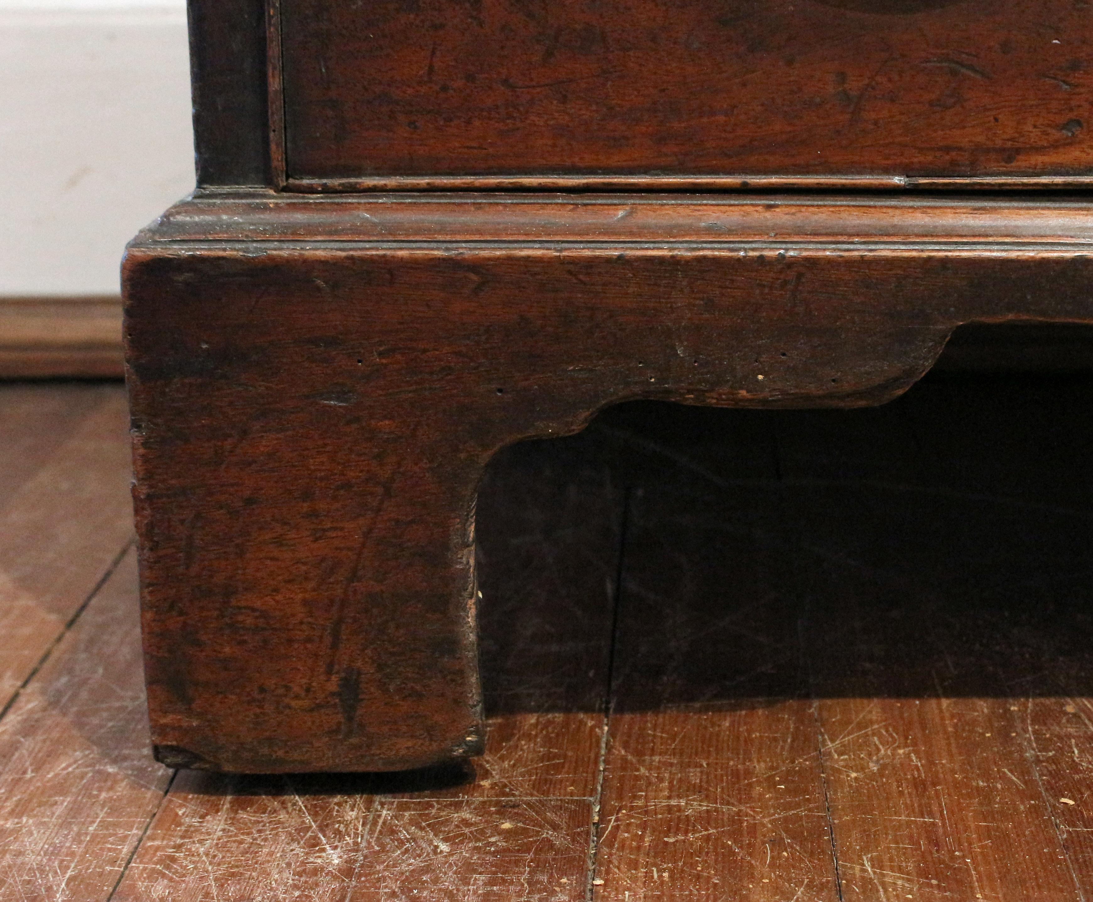 Circa 1780 George III Period Bureau Bookcase, English For Sale 9