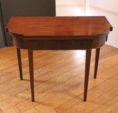 Table à thé anglaise d'époque George III datant d'environ 1780