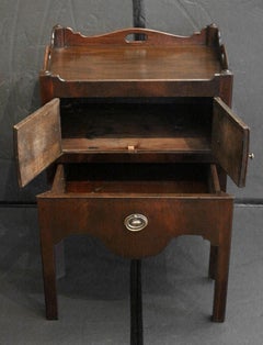 Circa 1780 George III Period English Tray Top Side Table