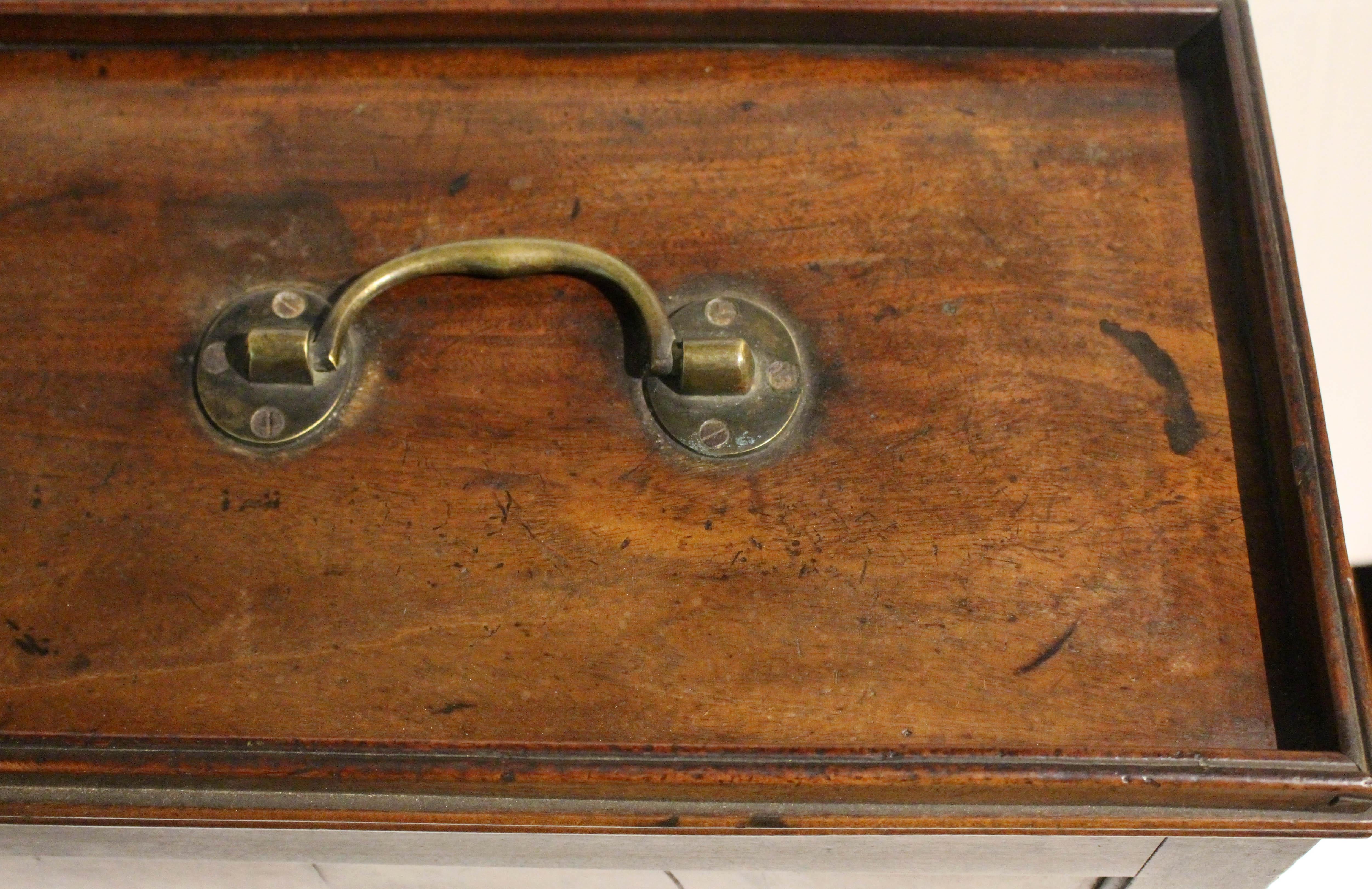 Circa 1780 Small Georgian Portable Tabletop Cabinet Box 5