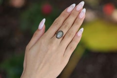 Circa 1783 Georgian Antique Portrait Memento Mori Mourning Ring