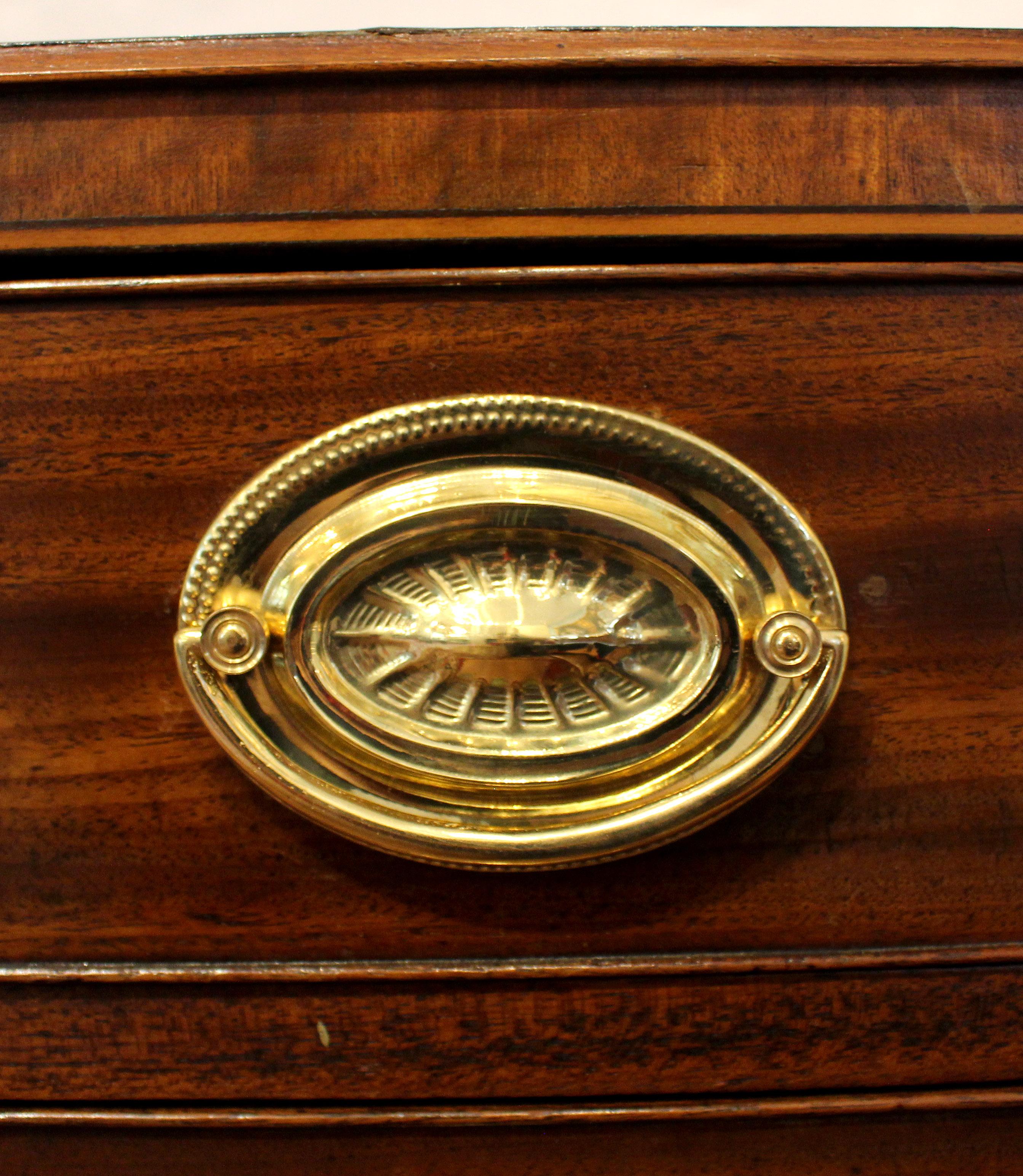 British Circa 1785 George III Period English Bachelor's Chest of Drawers