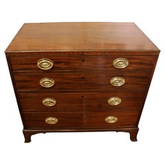 Circa 1785 George III Period English Bachelor's Chest of Drawers
