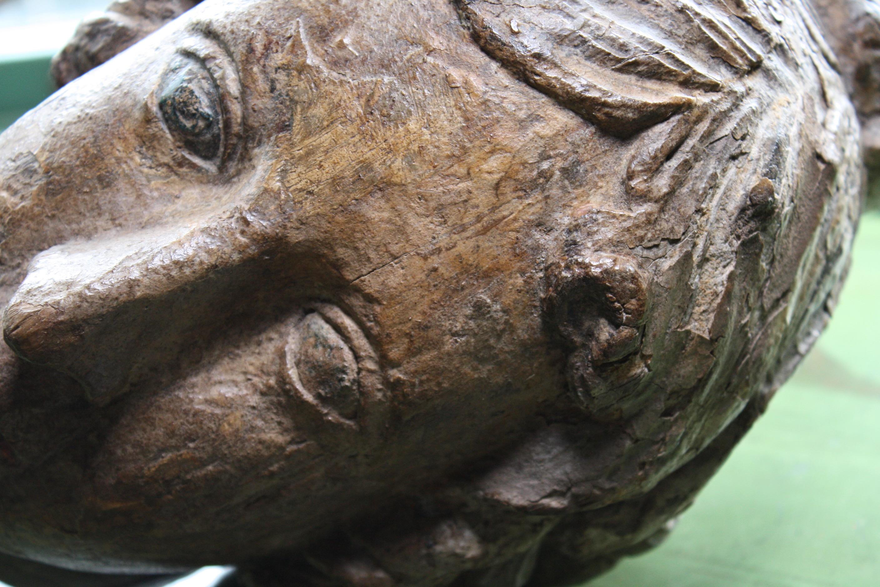 Circa 1790/1810 Regency Irish Carved Ships Figurehead 1