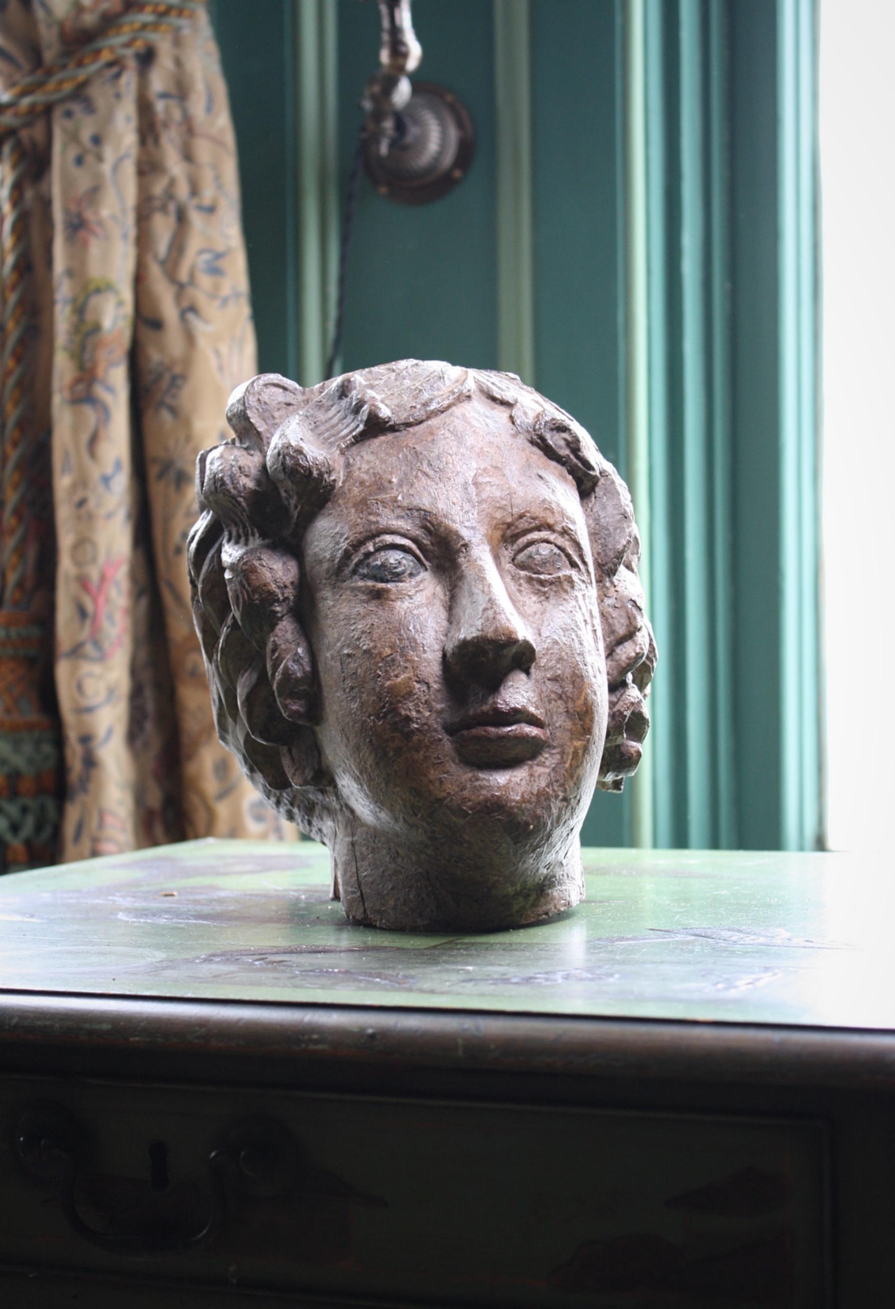 Circa 1790/1810 Regency Irish Carved Ships Figurehead 2