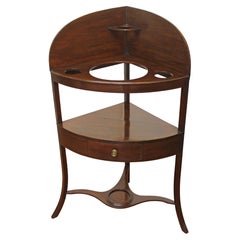Antique Circa 1790 George III Period Corner Washstand, English