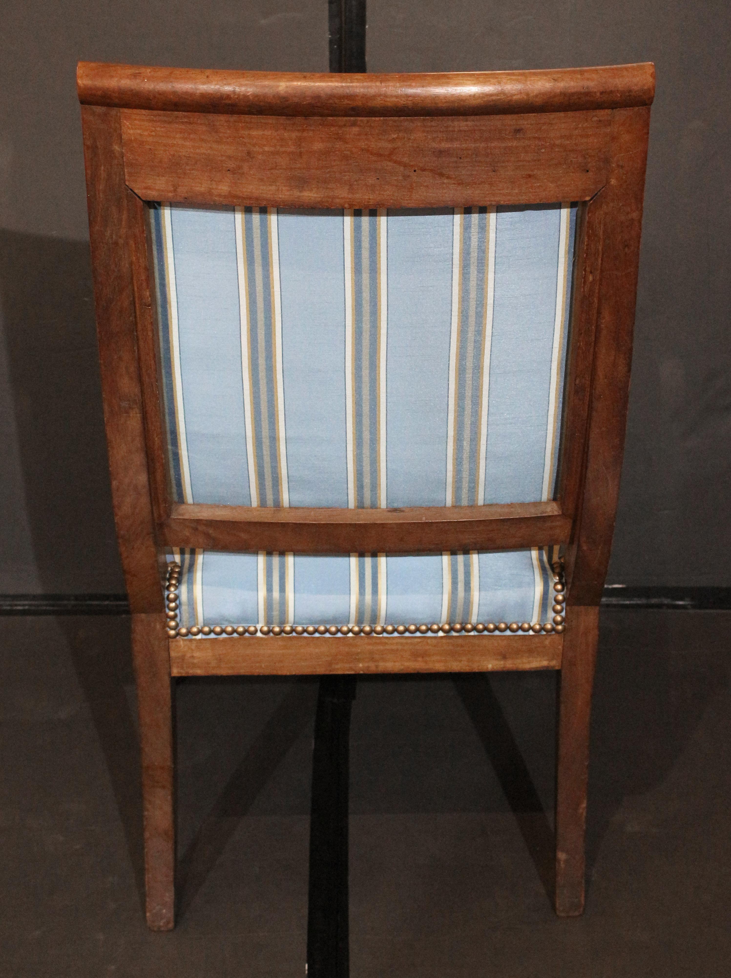Early 19th Century Circa 1800-1815 French Directoire to Empire Period Fauteuil For Sale