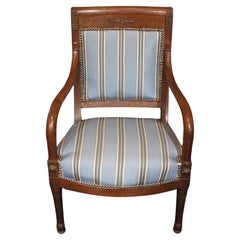 Used Circa 1800-1815 French Directoire to Empire Period Fauteuil