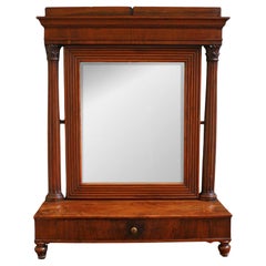 Circa 1800 Italian Table Top Dressing Mirror