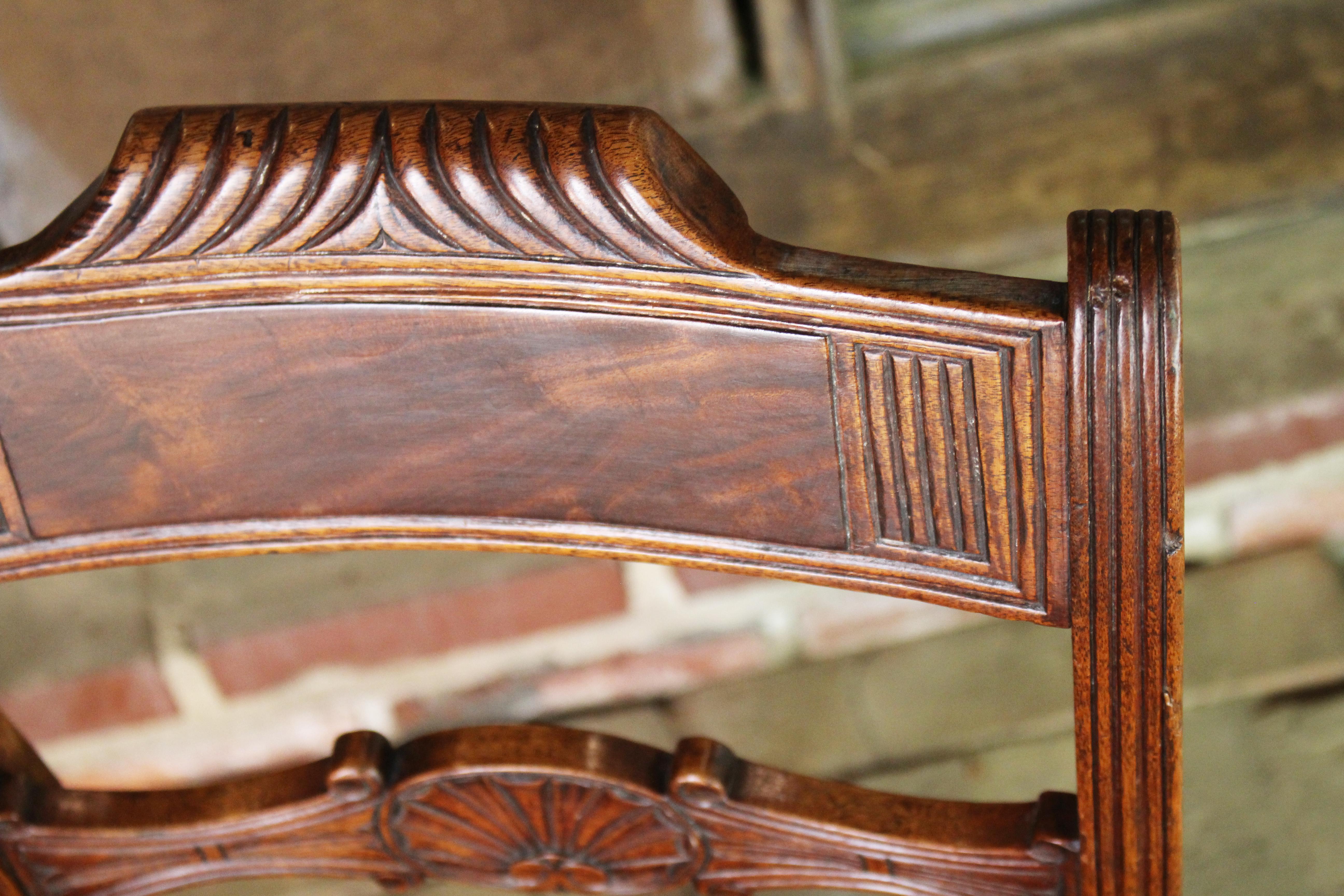 Circa 1805-15 Regency English Mahogany Side Chair 2