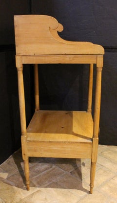 CIRCA 1810-20 Englischer Waschtisch aus Kiefernholz aus der Regency-Zeit