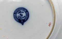 Circa 1810-20 Stone China Soup Plate by Davenport