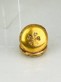 French 18 Karat Gold, Diamond, RM Pendant Watch #42342, circa 1810