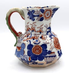 Circa 1815-30 Large "Mason's Patent Ironstone China" Pitcher or Jug
