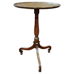 Circa 1815 English Regency Candlestand Side Table