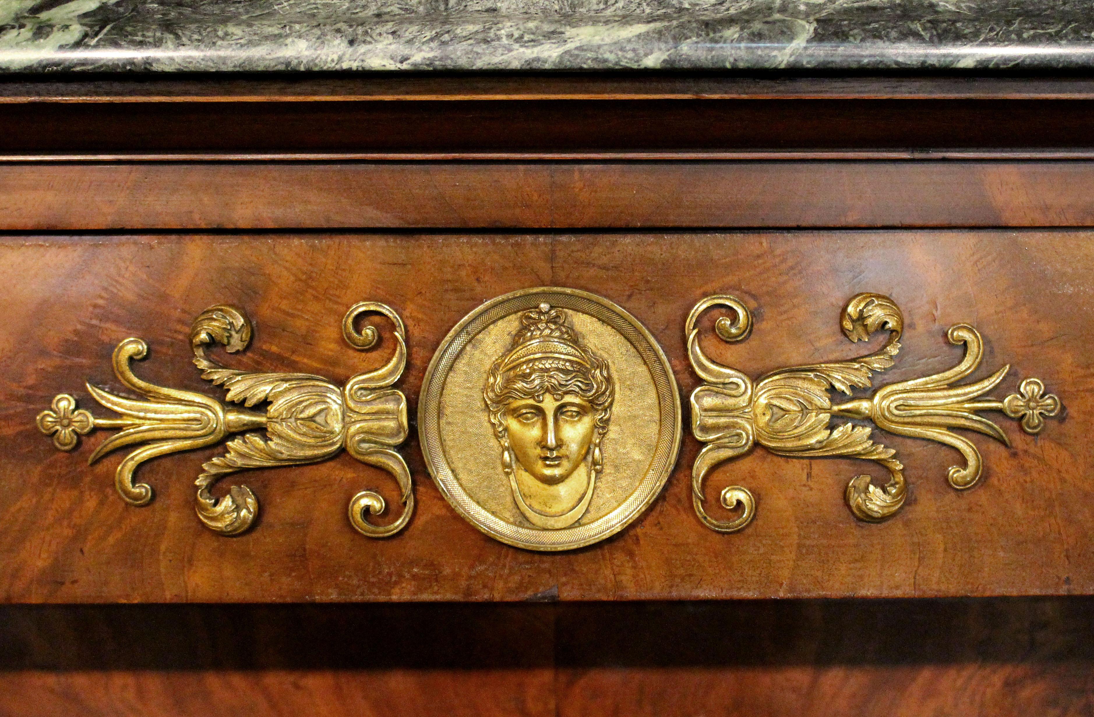 Bronzo CIRCA 1815 Secrétaire à Abattant dell'Impero francese in vendita