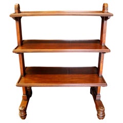 Um 1820-30 George IV Butler's Trolley Etagere, englisch