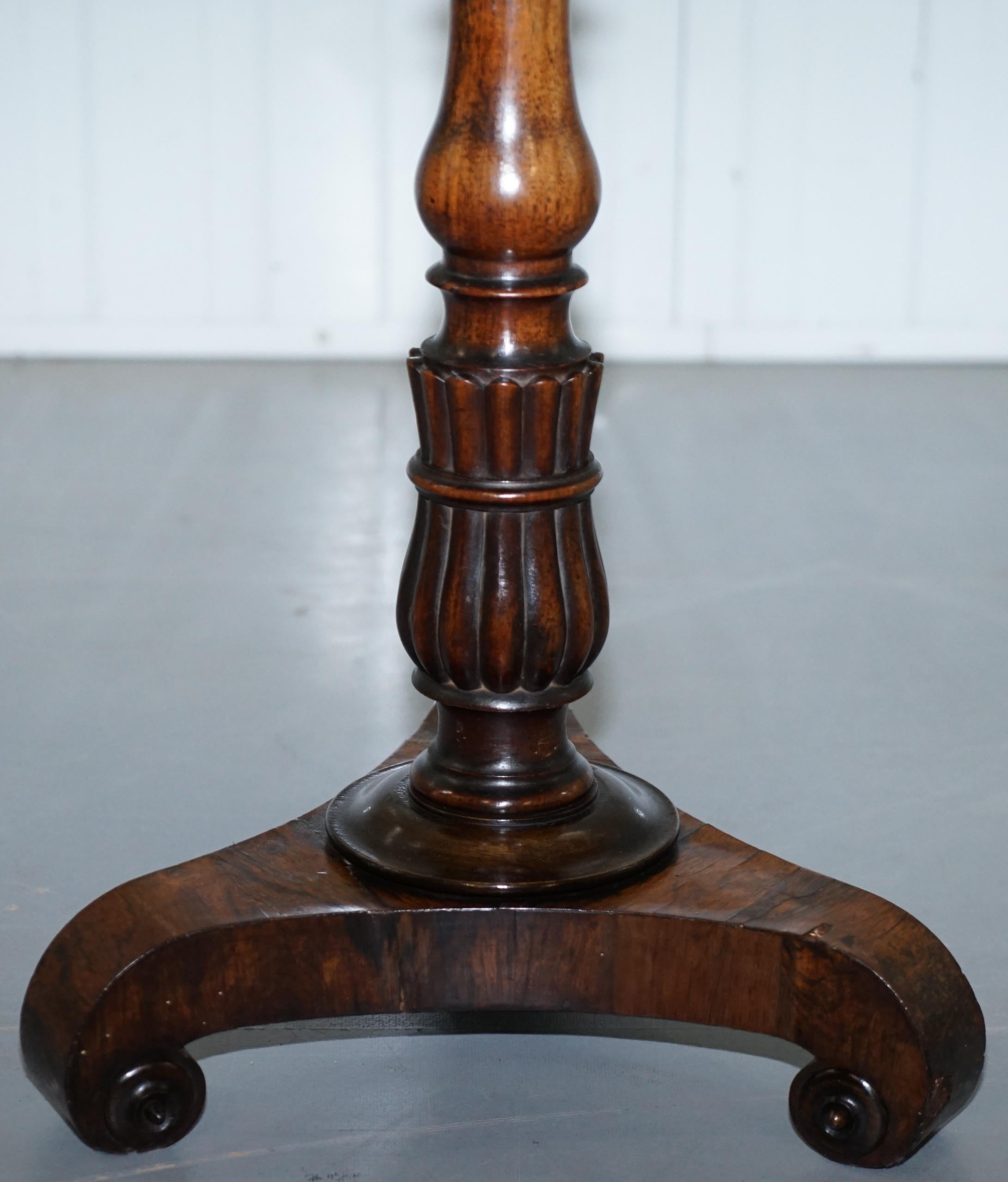 Chinese Chinoiserie George IV Rare Wood Games Table Chess Tilt Top, circa 1820 9